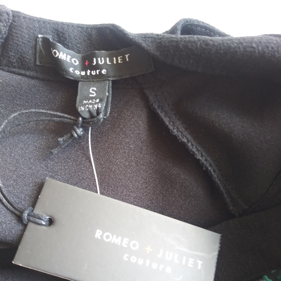 Romeo & Juliet couture black lace dress Size S - Picture 2 of 6